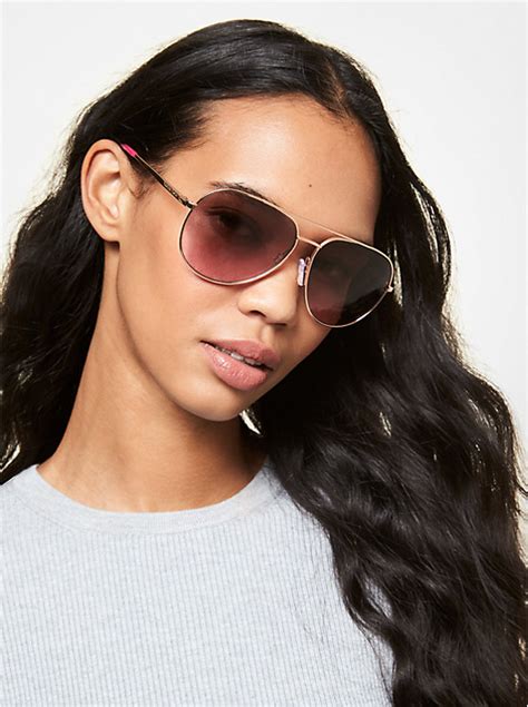 rodinara sunglasses michael kors buy aviator gold frame|michael kors official website uk.